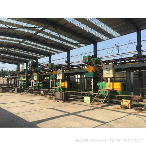 Hydraulic Metal Chips Briquette Press Making Machine